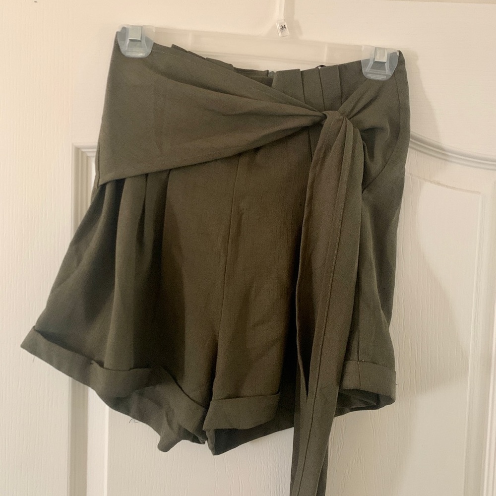 High-waist shorts